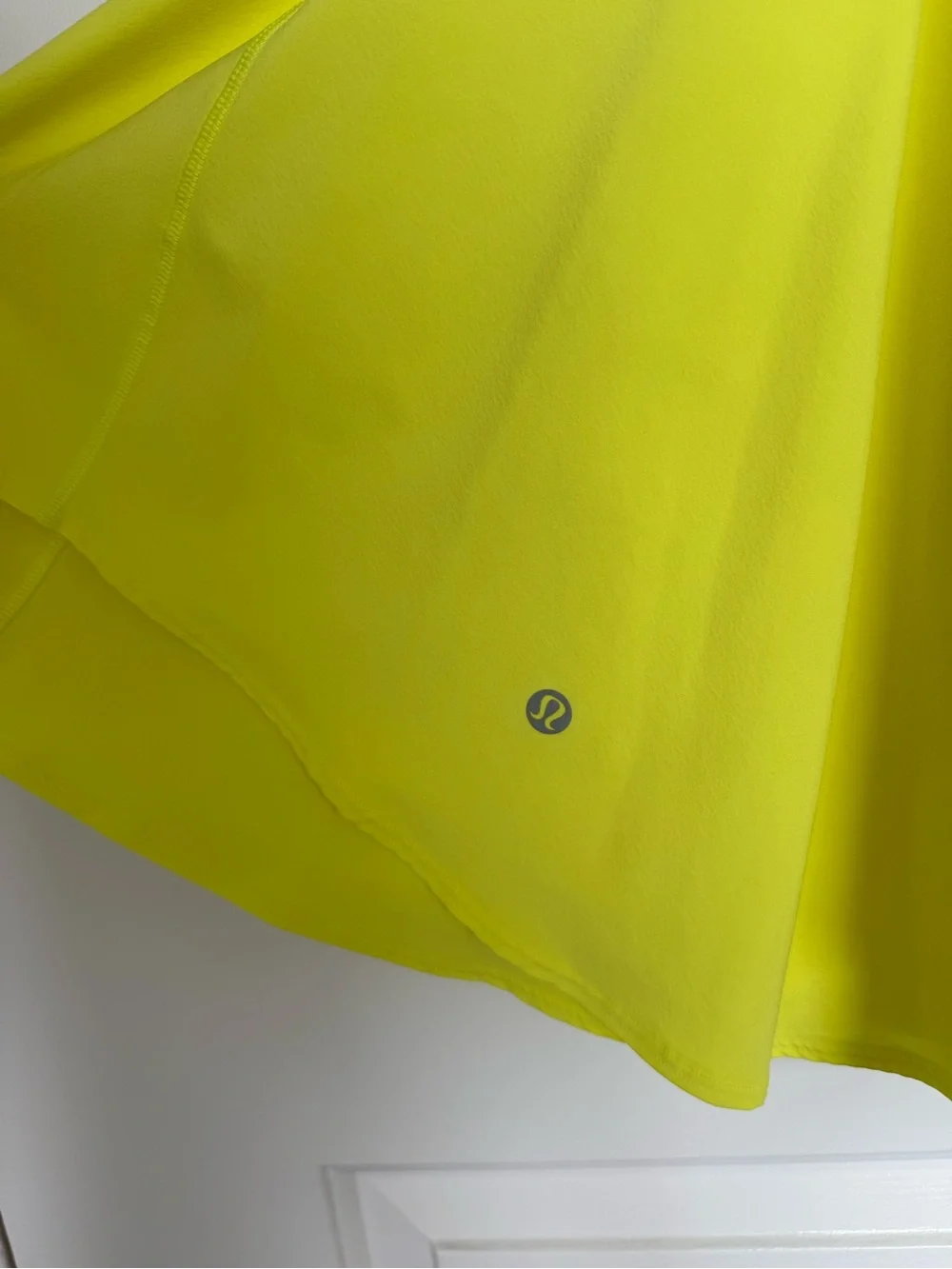 lululemon athletica Court Crush Neon Yellow Athletic Dress